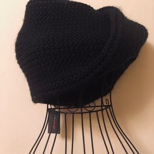 Black infinity scarf